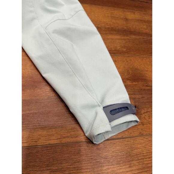 Vineyard Vines Harbor Half-Zip Hooded Windbreaker in Beige / Green Size Medium - Picture 7 of 12